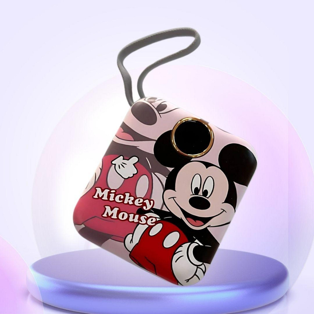 Павербанк зі швидкою зарядкою 10000мАг, Power Bank з двома вбудованими кабелями Lightning і Type-C, 120W Mickey Кам'янець-Подільський - фото 5