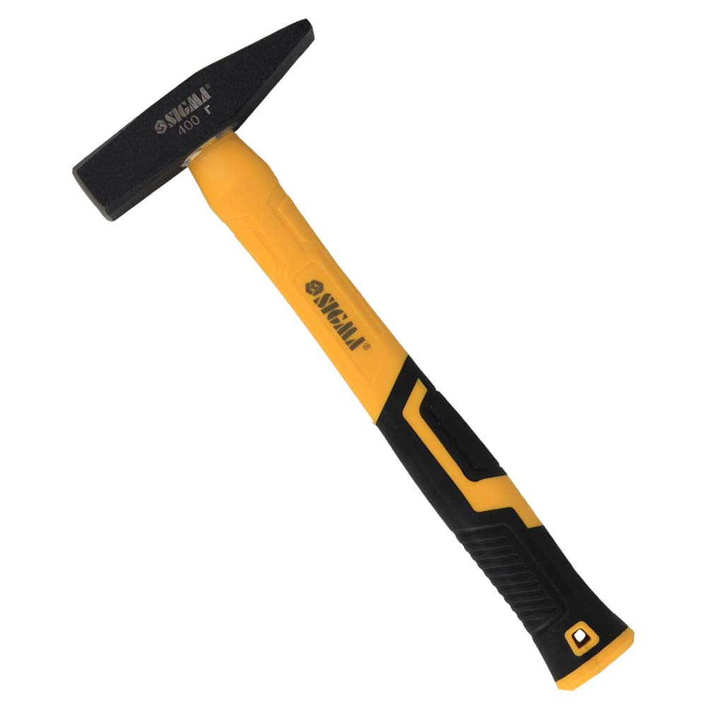 Молоток 400 г слюсарний фібергласова ручка SIGMA (4316041) Київ - фото 1