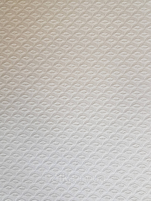 Шпалери вінілові на флізеліні Rasch Trianon Xlll 0.53х10 класика під тканину смуги фігури білі молочні Київ - фото 1