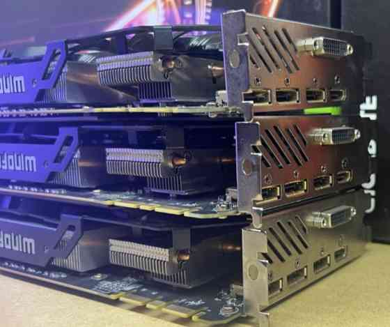 Відеокарта GTX1070 Gigabyte Windforce 8GD5. Київ