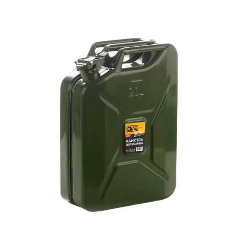 Каністра для палива метал 20л СИЛА Житомир - фото 1