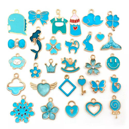 Набор подвесок для творчества и украшений, 100 штук Киев - изображение 9