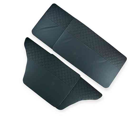 Карта 2101-2107 ексклюзив чорний, чорна нитка двері Мукачево