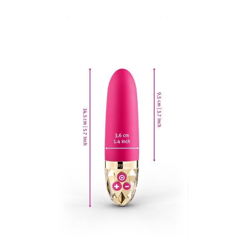 Вібратор Mystim Sleak Freak Pink, 8 режимів, внутрішня та зовнішня стимуляція Sex Aura Київ - фото 4
