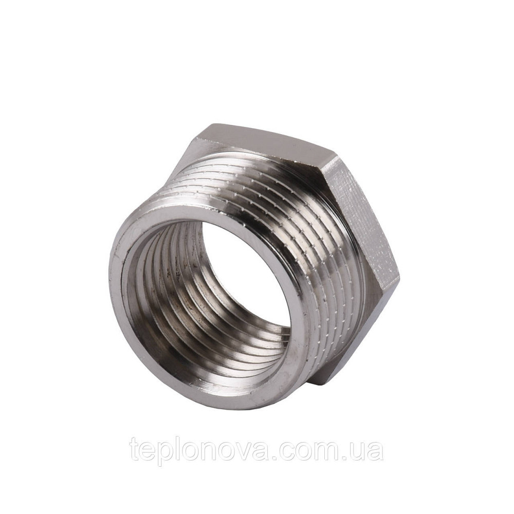 Футорка перехідна SOLOMON 3/4| х 1/2" НІКЕЛЬ 8209 НВ N Чернівці - фото 2