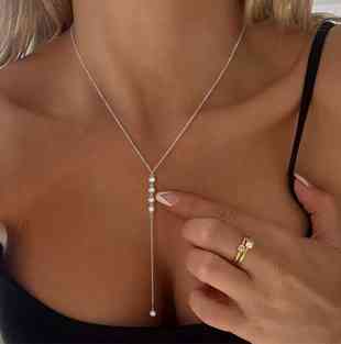 Цепочка женская классическая серебристая Киев