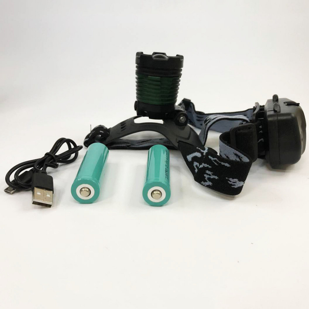 Налобний ліхтарик з регульованим ремінцем POLICE BL-2188B-T6, Налобний ліхтар з ремінцем на голову PJ-70 Львів - фото 1