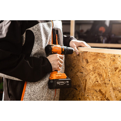 Шуруповерт Neo Tools Energy+ 18V, бесщеточный, 95Нм, 0-320/0-1700об/мин 1.2кг (без АКБ и ЗУ) (04-619) Винница - изображение 14