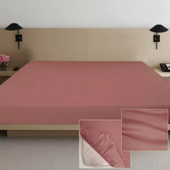 Простиня сатин на резинці в асортименті Київ - фото 7