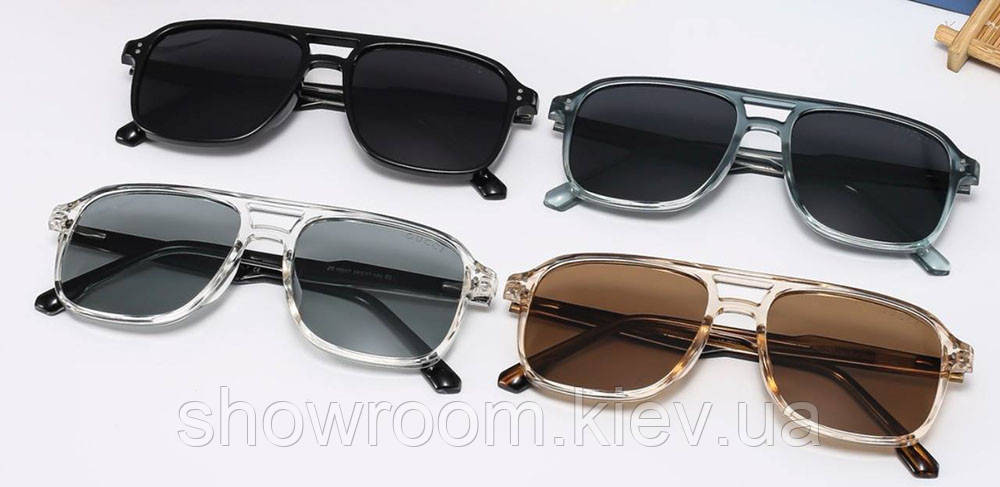 Чоловічі зручні сонцезахисні окуляри GG (10047) Київ - фото 3