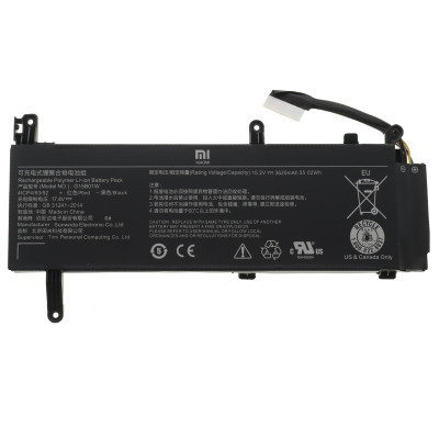 Аккумулятор для ноутбука Xiaomi G15B01W (Mi Gaming Laptop 2019), 3620mAh (55.02Wh), 4cell, 1 (A47640) Винница - изображение 1