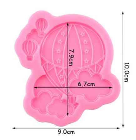Молд силиконовый Воздушный шар 100 на 90 см розовый Киев