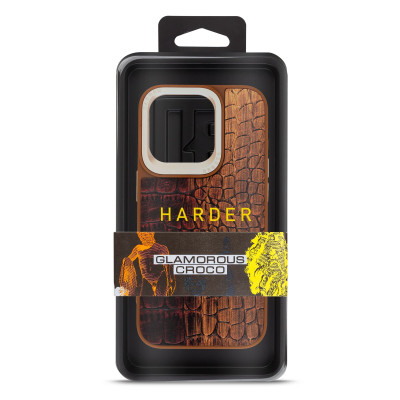 Чохол до мобільного телефона Harder Glamorous Croco Apple iPhone 15 Pro Magma (ARM76764) Вінниця - фото 3