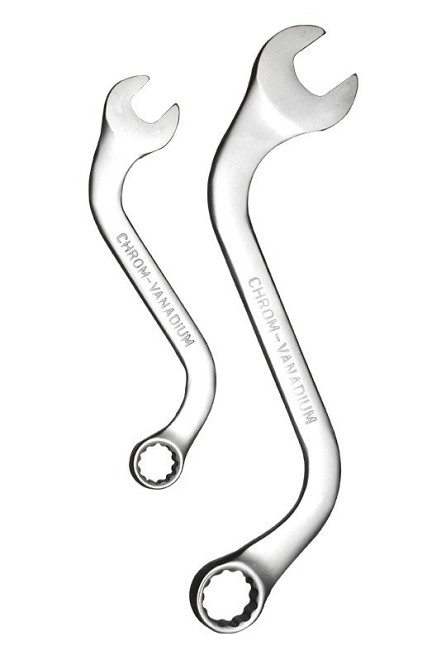 Ключ рожково-накидний S-образний 16мм ROCKFORCE RF-76116A Одеса - фото 1