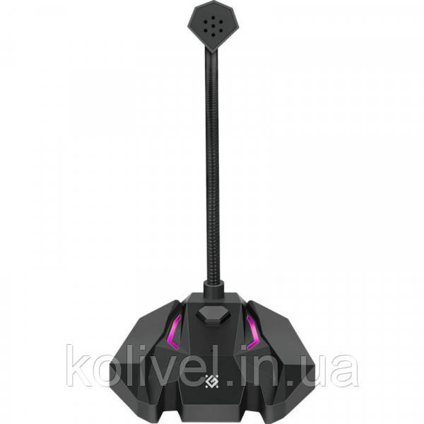 Ігровий стрім мікрофон Defender Tone GMC 100 USB (64610) Київ - фото 2