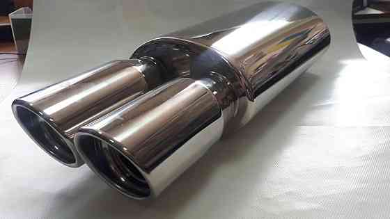 Прямоточний глушник НГ-0690 d-нержавіюча сталь Вінниця