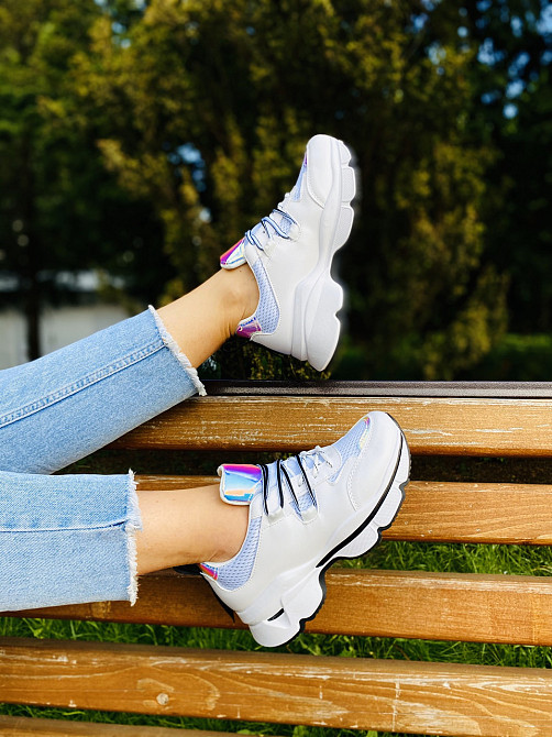 Girnaive Кросівки жіночі Girnaive AB15-2 білі (весна-літо, еко-шкіра) (3797) Коломыя - изображение 8