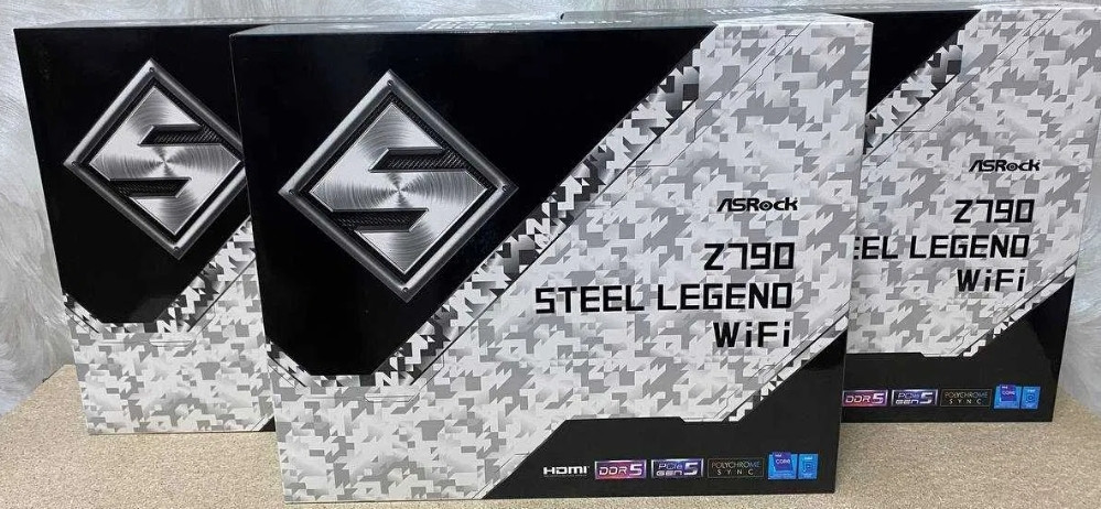 Материнская Плата: ASROCK Z790 Steel Legend Новая! Киев - изображение 1