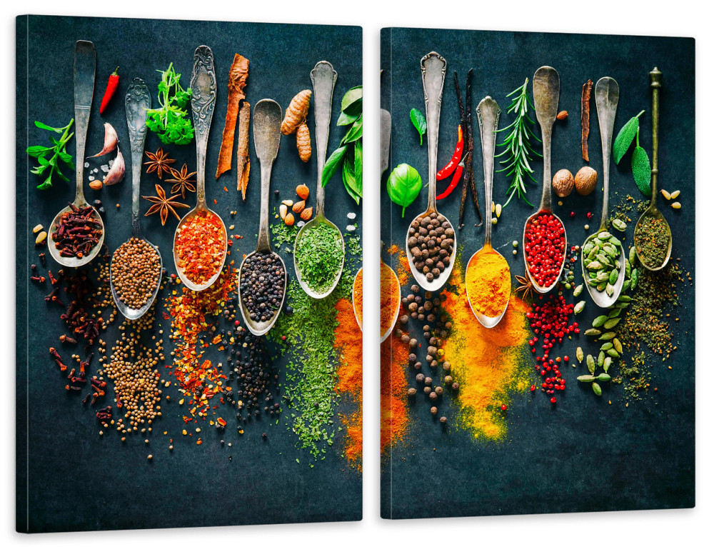 Модульная картина в гостиную / спальню     Спеції  TLV-2_110 90x132  см Киев - изображение 1