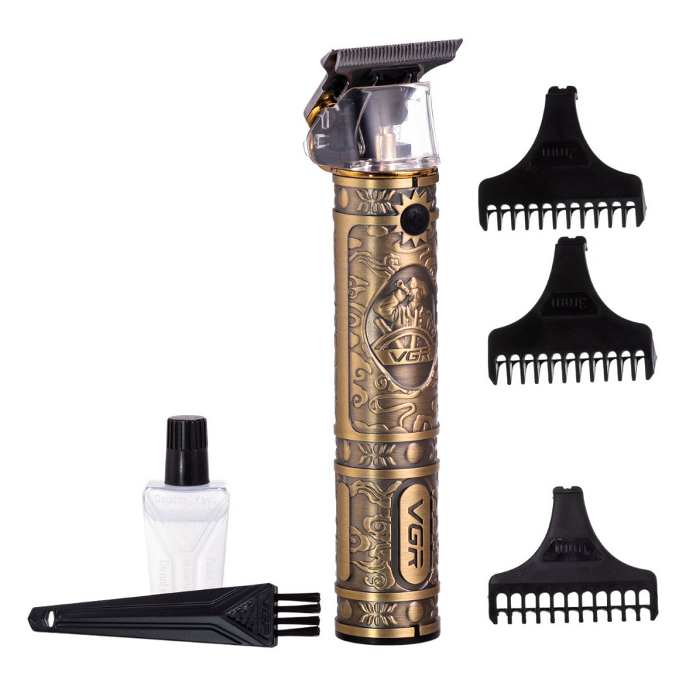 VGR Тример для стрижки волосся та бороди з насадками VGR V-085 Коломия - фото 5