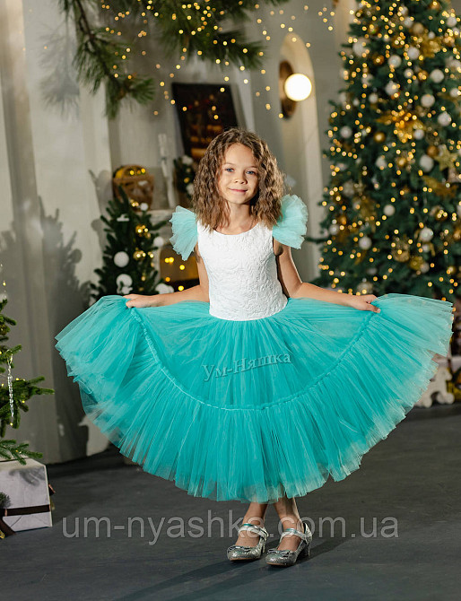 Пышное мятное платье американка2 Кривой Рог - изображение 7