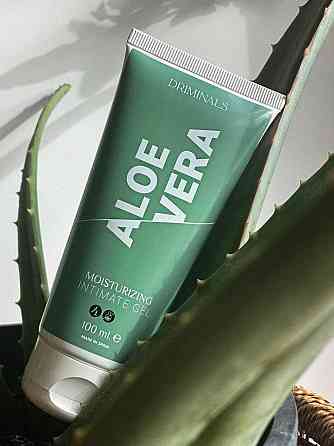 Лубрикант на водной основе Driminals Aloe Vera для чувствительной кожи, 100 мл Sex Aura Киев