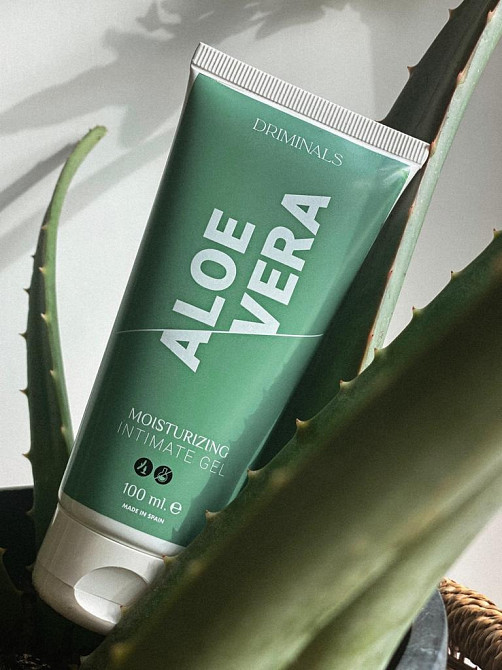 Лубрикант на водной основе Driminals Aloe Vera для чувствительной кожи, 100 мл Sex Aura Киев - изображение 3