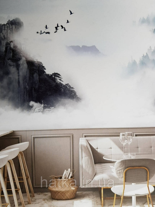 Шпалери вінілові на флізелін природа Київ - фото 7