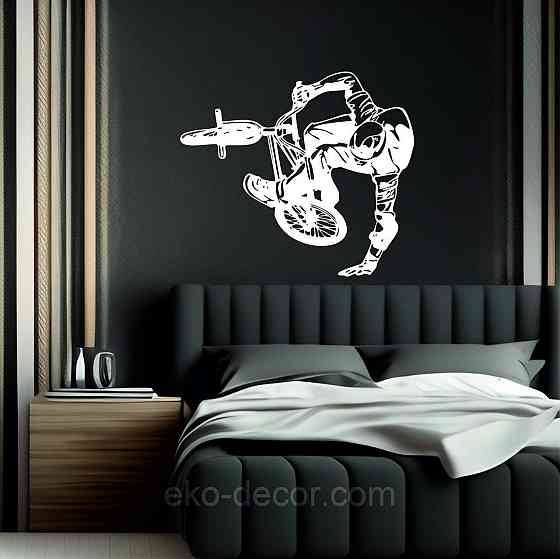 Декоративне настінне Панно «Велофрістайл», Декор на стіну Київ