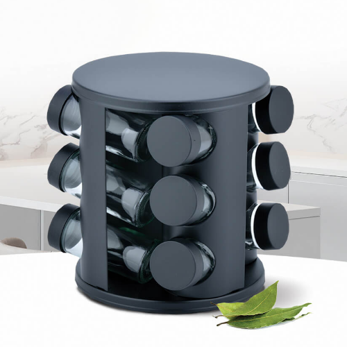 Набір для спецій Basic 12шт Maestro MR-1725-BLACK Житомир - изображение 3