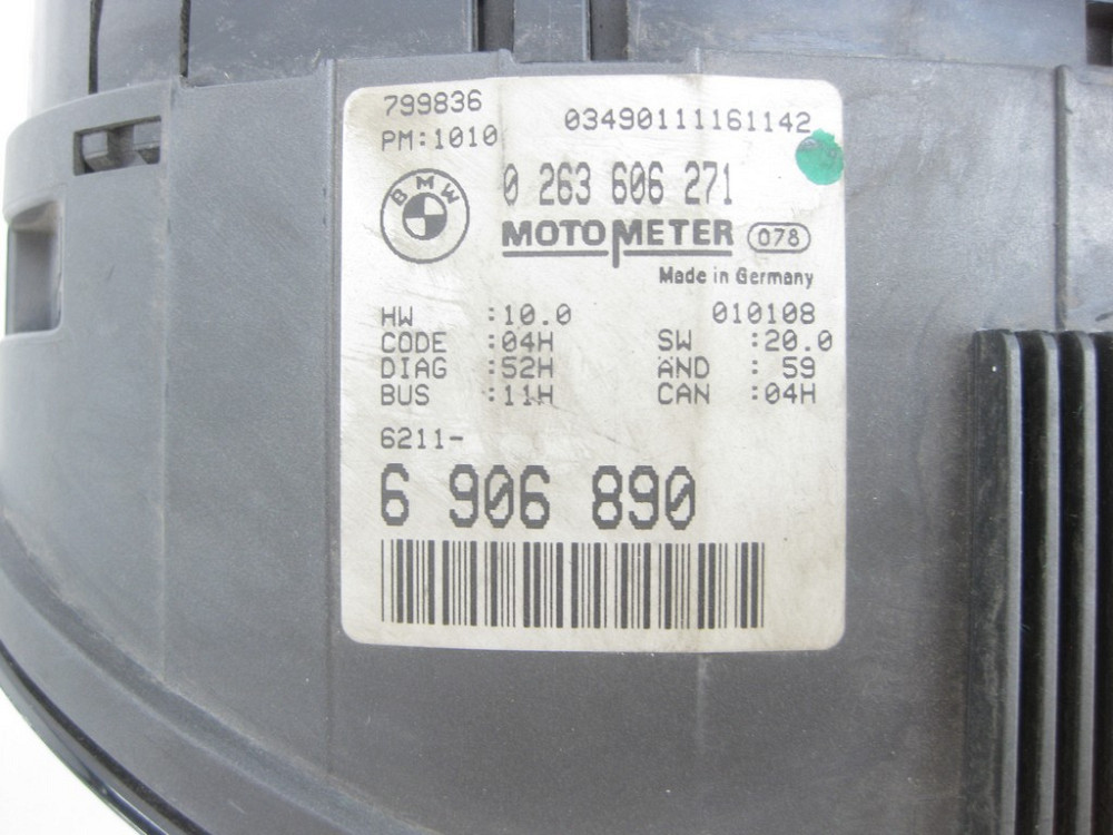 BMW  6906890 Щиток - панель приладів BMW 3 E46 для дизельних авто Одеса - фото 4