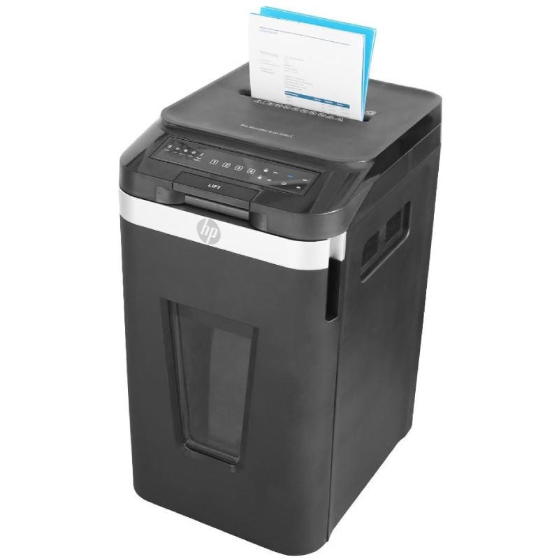Знищувач документів HP Pro Shred Auto 400CC, A4, 80g х 10 л.,4*12, 53л., P-4 Винница - изображение 6