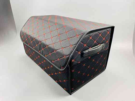 Автомобільний органайзер для зберігання сумка багажник, Органайзер для авто екошкіра преміум складаний Мукачево