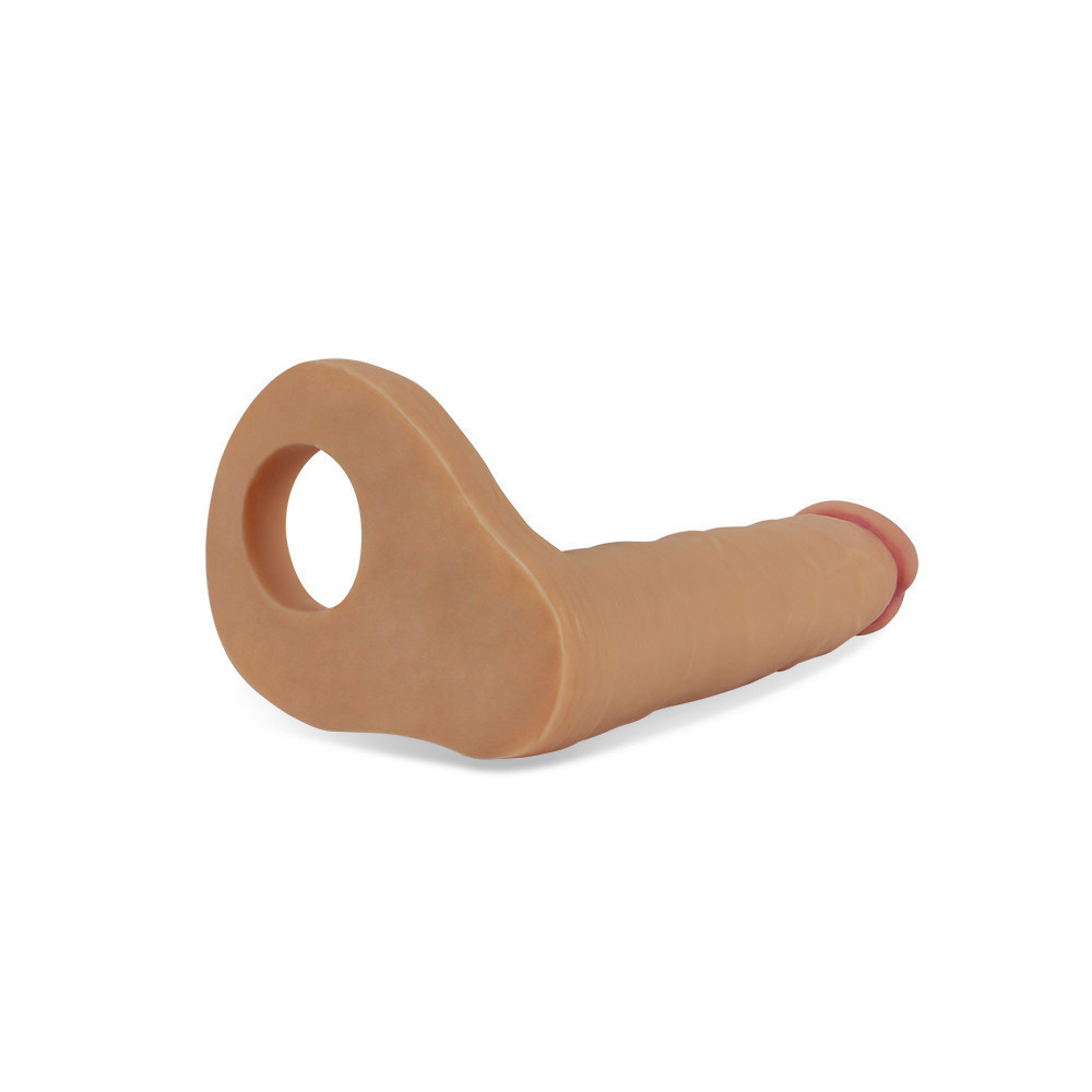 Насадка для подвійного проникнення - The Ultra Soft Double 6.25 " Sex Aura Київ - фото 4