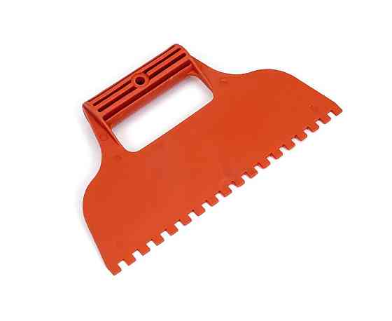 Шпатель пластиковий для клейових розчинів зуб квадрат Харків