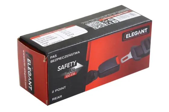Ремень безопасности механический задний Elegant (2 точки крепления, замок-кронштейн) Винница