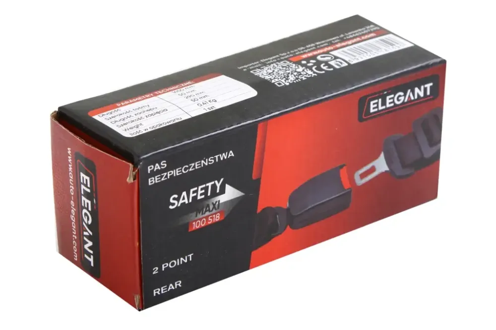 Ремінь безпеки механічного задній Elegant (2 точки кріплення, замок-кронштейн) Вінниця - фото 2