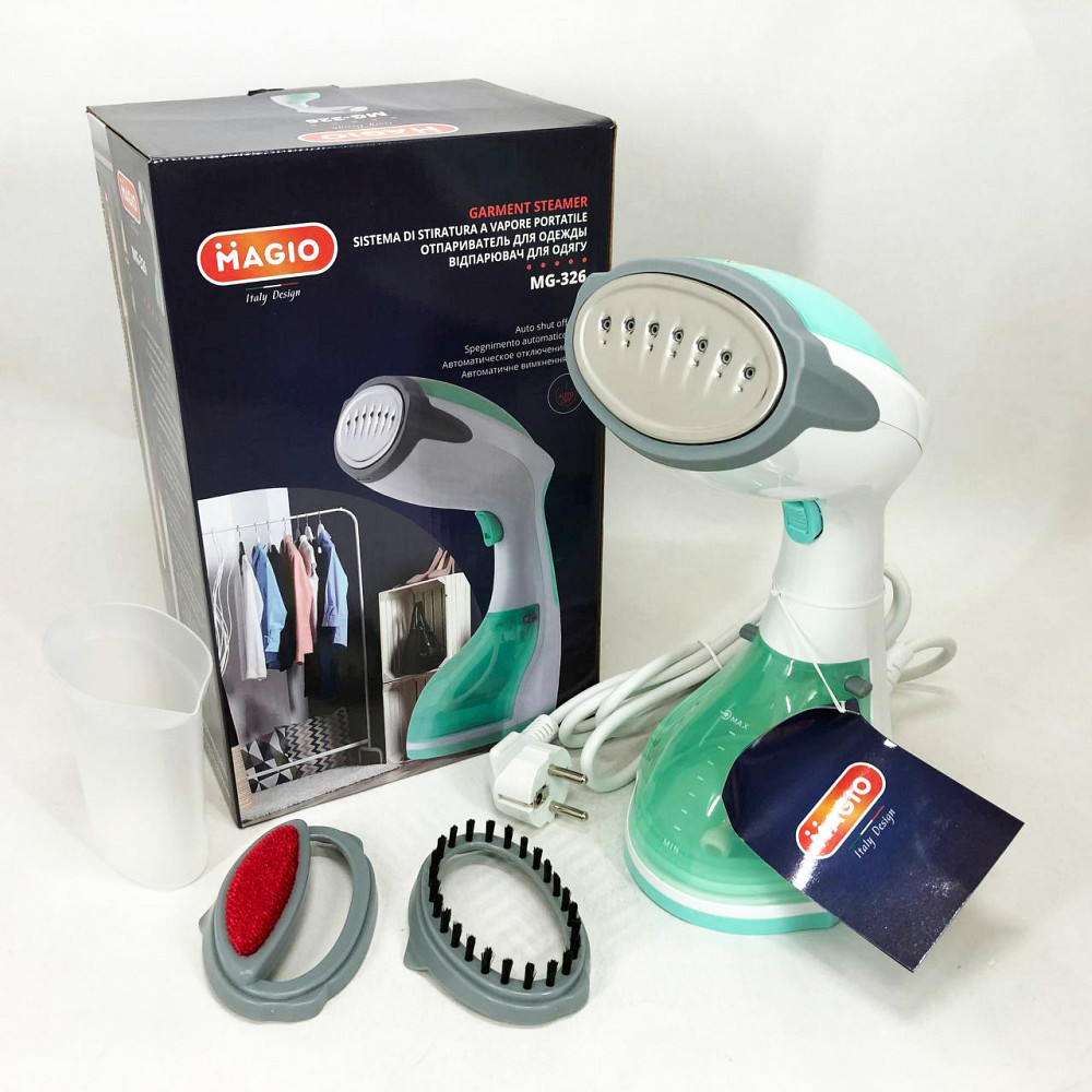 Ручний портативний електричний відпарювач MAGIO, Пароочисники для штор, Праска парова для різного одягу GK-94 Львів - фото 14