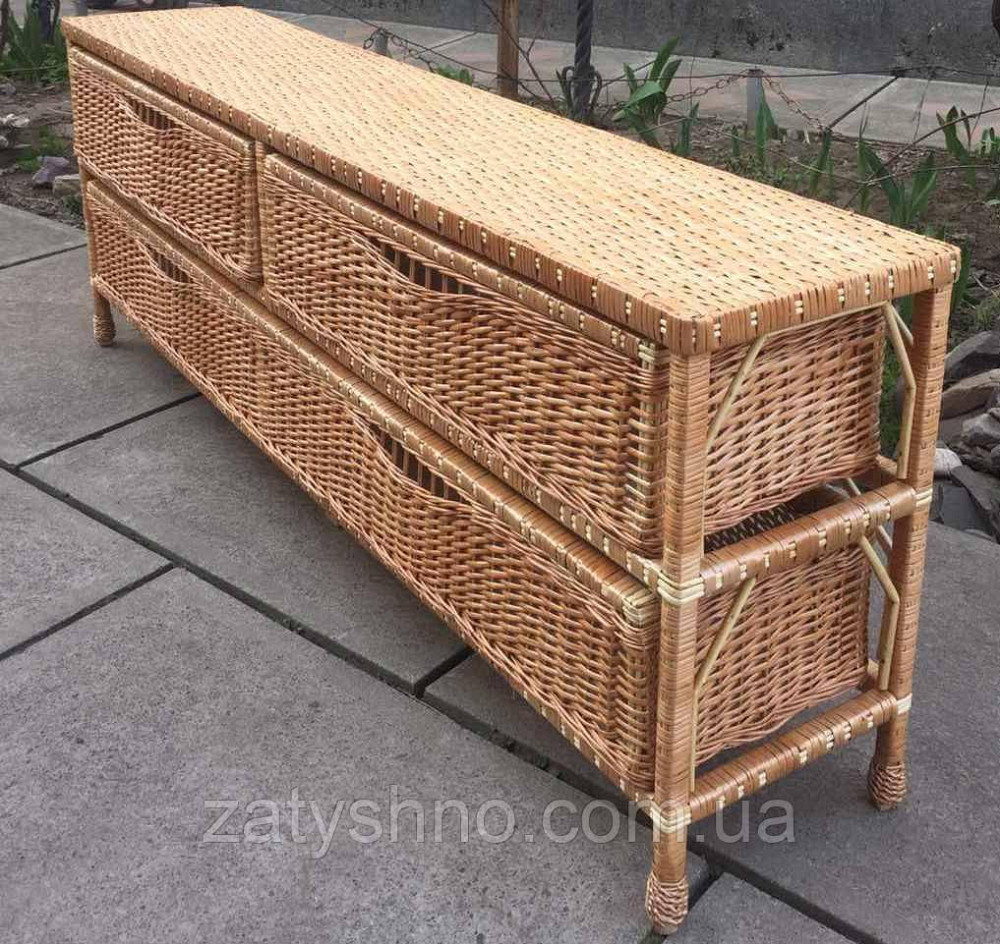 Комод с ящиками плетеный Киев - изображение 2