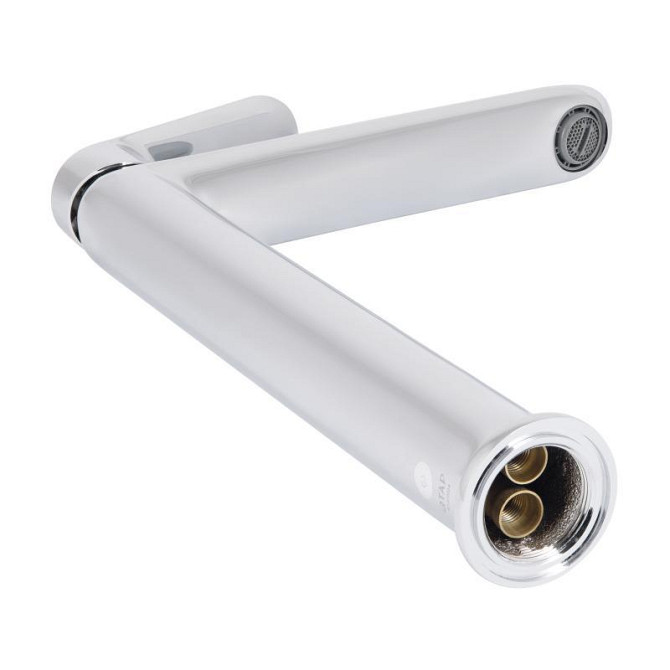 Змішувач для раковини Qtap Evia QTEVI269CRM47577 (k30), одноважільний, високий, Chrome Харків - фото 5
