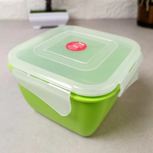 Контейнер універсальний 0,45л квадратний оливковий/прозорий Фієста Алеана Житомир - изображение 2