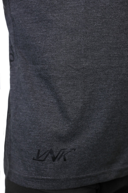 Футболка VNK Grey чоловіча розмір S сіра 100% бавовна для щоденного використання Київ - фото 9