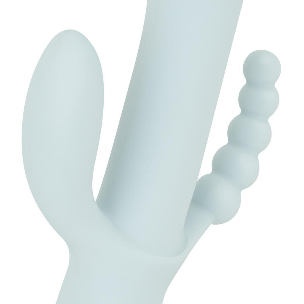 Вибратор-кролик Good Vibes Only - SAGE Triple Stimulation Vibe Soft Silicone - Blue Sex Aura Киев - изображение 5