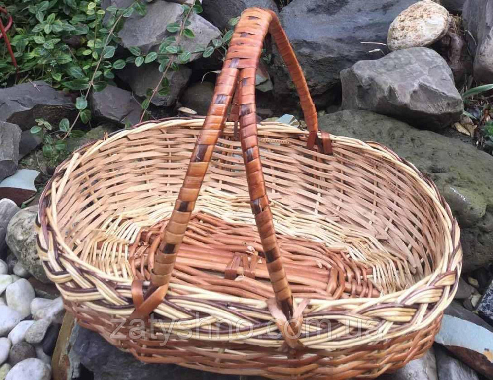 Кошик плетений подарунковий порожній Київ - фото 2