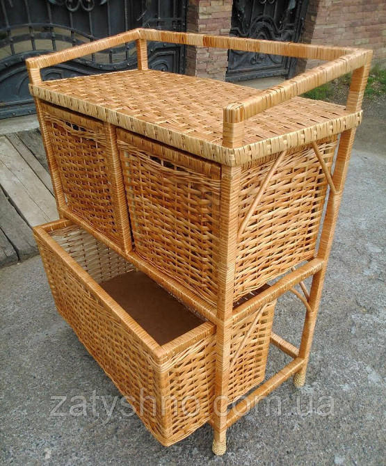 Комод из лозы большой для одежды Киев - изображение 2