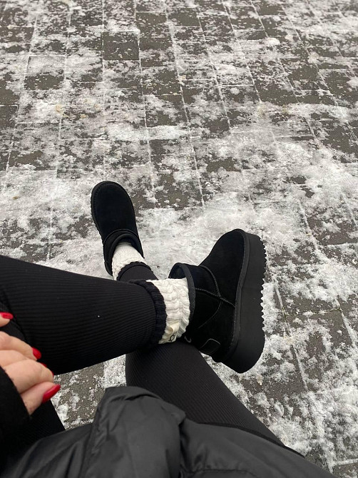 Stilli Угги жіночі STILLI 250-1 чорні (зима, замша натуральна) (6144) Коломия - фото 10