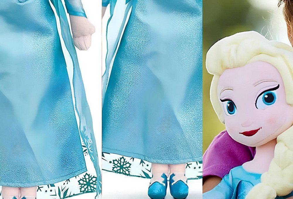 М'яка іграшка Ельза RESTEQ 40см з мультика "Холодне серце" (Фроузен) Київ - фото 3