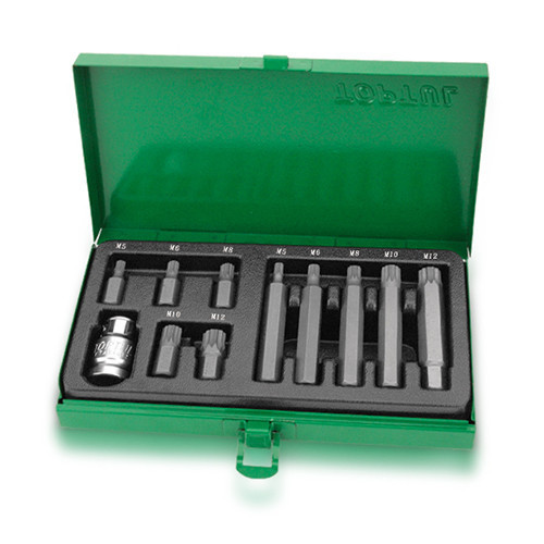 Набор бит Spline 11ед. TOPTUL M5-M12 10мм GAAD1102 Одесса - изображение 1