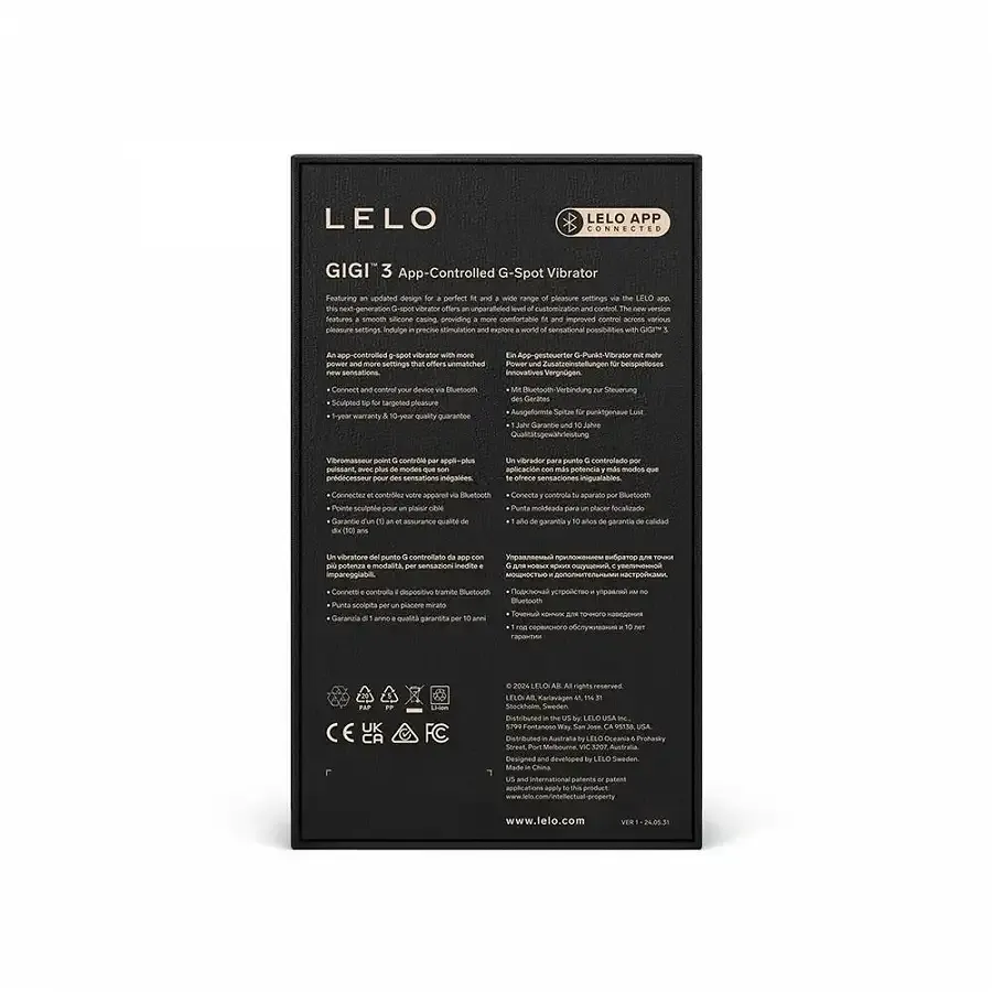 Вібратор точки G LELO GIGI 3 Plum Львів - фото 4
