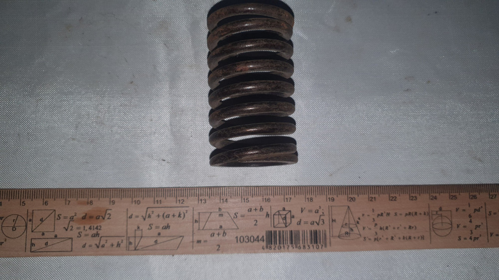 Пружина сжатия 39х65х4.5 мм. СССР. Харьков - изображение 1